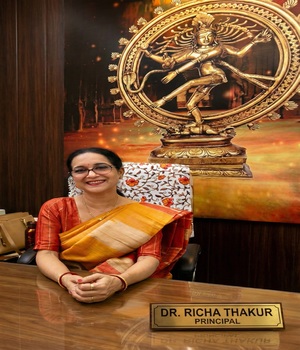 Principal Desk - Naveen Government Sangeet College, Durg